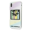 Karl Lagerfeld KLHCI65IRKD iPhone Xs Max keménytok Kalifornia Dreams