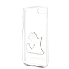 Karl Lagerfeld KLHCI8CFNRC iPhone 7/8 SE 2020 / SE 2022 keménytokos átlátszó Choupette Fun