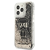 Karl Lagerfeld KLHCP13LLGGKBK iPhone 13 Pro/ 13 6,1" czarny/fekete keménytok, Liquid Glitter Gatsby