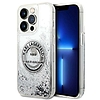 Karl Lagerfeld KLHCP14LLCRSGRS iPhone 14 Pro 6.1" ezüst/ezüst keménytok, Liquid Glitter RSG