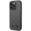 Karl Lagerfeld KLHCP14LSAKLHPG iPhone 14 Pro 6.1" keménytok szürke / szürke Saffiano Mono Metal Logo
