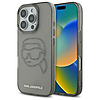 Karl Lagerfeld KLHCP16XHKHDCELK iPhone 16 Pro Max 6.9" fekete/fekete keménytok IML Strassz Karl Head