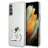 Karl Lagerfeld KLHCS21MCFNRC S21+ G996 keménytokos átlátszó Choupette Fun