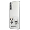 Karl Lagerfeld KLHCS21MCKTR S21+ G996 keménytok, átlátszó Karl & Choupette