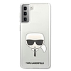 Karl Lagerfeld KLHCS21MKTR S21+ G996 keménytok, átlátszó Karl fej