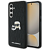 Karl Lagerfeld KLHCS24FEPGKLKCPK Sam S24 FE S721 fekete/fekete keménytok Monogram Karl&Chaoupette fejtű