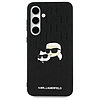 Karl Lagerfeld KLHCS24FEPGKLKCPK Sam S24 FE S721 fekete/fekete keménytok Monogram Karl&Chaoupette fejtű