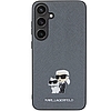 Karl Lagerfeld KLHCS24MPSAKCMPG S24+ S926 keménytokos szürke/szürke Saffiano Karl & Choupette fém tű