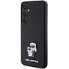 Karl Lagerfeld KLHCS24MPSAKCMPK S24+ S926 keménytok fekete/fekete Saffiano Karl & Choupette fém tű