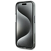 Karl Lagerfeld KLHMP15LHLSCHK iPhone 15 Pro 6.1" fekete/fekete keménytok IML Metal Choupette Head MagSafe