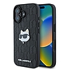 Karl Lagerfeld Monogram Choupette fejcsap - iPhone 16 tok fekete (KLHCP16SPGKLCHPK)