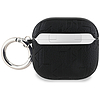 Karl Lagerfeld Monogram Choupette Head Case AirPods 4-hez - Fekete