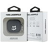 Karl Lagerfeld Monogram Choupette Head Case AirPods 4-hez - Fekete