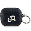 Karl Lagerfeld Monogram Karl & Choupette Head tok AirPods 3-hoz - fekete