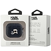 Karl Lagerfeld Monogram Karl & Choupette Head tok AirPods 3-hoz - fekete