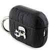 Karl Lagerfeld Monogram Karl & Choupette Head tok AirPods Pro 2-hez - fekete
