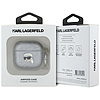 Karl Lagerfeld Monogram Karl Head tok AirPods 4-hez - ezüst