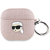 Karl Lagerfeld Monogram Karl Head tok AirPods 4-hez - Rózsaszín