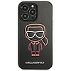 Karl Lagerfeld Outline - borító iPhone 13 Pro Max készülékhez többszínű (KLHCP13XTUOK)