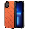 Karl Lagerfeld Perforated Allover - borító iPhone 13-hoz narancs (KLHCP13MPTLO)