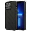 Karl Lagerfeld Perforated Allover - borító iPhone 13 Pro készülékhez fekete (KLHCP13LPTLK)