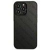 Karl Lagerfeld Perforated Allover - borító iPhone 13 Pro Max készülékhez fekete (KLHCP13XPTLK)