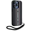 Karl Lagerfeld Saffiano Athleisure Stripes Cord iPhone 15 Pro Max tok - rózsaszín