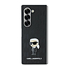 Karl Lagerfeld Saffiano Ikonik Pin tok Samsung Galaxy Z Fold 6-hoz, fekete