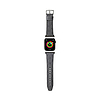 Karl Lagerfeld Saffiano monogram - Apple Watch szíj 38/40/41 mm ezüst (KLAWMSAKLHPG)