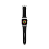 Karl Lagerfeld Saffiano Monogram - Apple Watch szíj 38/40/41 mm fekete (KLAWMSAKLHPK)