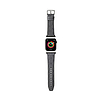 Karl Lagerfeld Saffiano monogram - Apple Watch szíj 42/44/45/49 mm ezüst (KLAWLSAKLHPG)