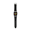 Karl Lagerfeld Saffiano Monogram - Apple Watch szíj 42/44/45/49 mm fekete (KLAWLSAKLHPK)
