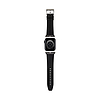Karl Lagerfeld Saffiano Monogram - Apple Watch szíj 42/44/45/49 mm fekete (KLAWLSAKLHPK)