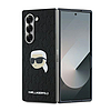 Karl Lagerfeld Saffiano Monogram Head Pin tok Samsung Galaxy Z Fold 6 készülékhez, fekete
