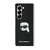 Karl Lagerfeld Saffiano Monogram Head Pin tok Samsung Galaxy Z Fold 6 készülékhez, fekete