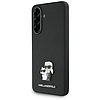 Karl Lagerfeld Saffiano tok K&C fém logóval Samsung Galaxy A56 készülékhez, fekete
