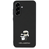 Karl Lagerfeld Saffiano tok K&C fém logóval Samsung Galaxy A56 készülékhez, fekete
