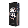 Karl Lagerfeld Signature csillámos iPhone X/Xs tok - fekete