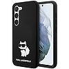 Karl Lagerfeld Silicone Choupette tok Samsung Galaxy S24+ telefonhoz - fekete