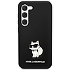 Karl Lagerfeld Silicone Choupette tok Samsung Galaxy S24+ telefonhoz - fekete