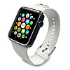 Karl Lagerfeld szilikon Choupette Heads szíj Apple Watch 38/40/41mm-hez - fehér