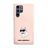 Karl Lagerfeld Szilikon Choupette - Samsung Galaxy S24 Ultra tok rózsaszín (KLHCS24LSNCHBCP)