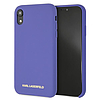 Karl Lagerfeld szilikon iPhone Xr tok - lila