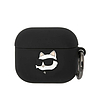 Karl Lagerfeld szilikon NFT Choupette Head 3D - AirPods 3 tok fekete (KLA3RUNCHK)