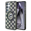 Karl Lagerfeld tok Karl & Choupette gombos KL mintás MagSafe Samsung Galaxy S25 Ultra fekete