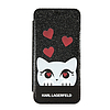 Karl Lagerfeld Valentine iPhone X/Xs tok - fekete