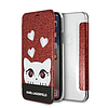Karl Lagerfeld Valentine iPhone X/XS tok - piros