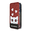Karl Lagerfeld Valentine iPhone X/XS tok - piros
