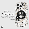 Kate Spade New York mágneses hurkos markolat - MagSafe ujjtartó fekete (KS053398)