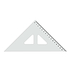 Koh-I-Noor háromszög vonalzó műanyag 60 fokos 25 cm átlátszó 744750